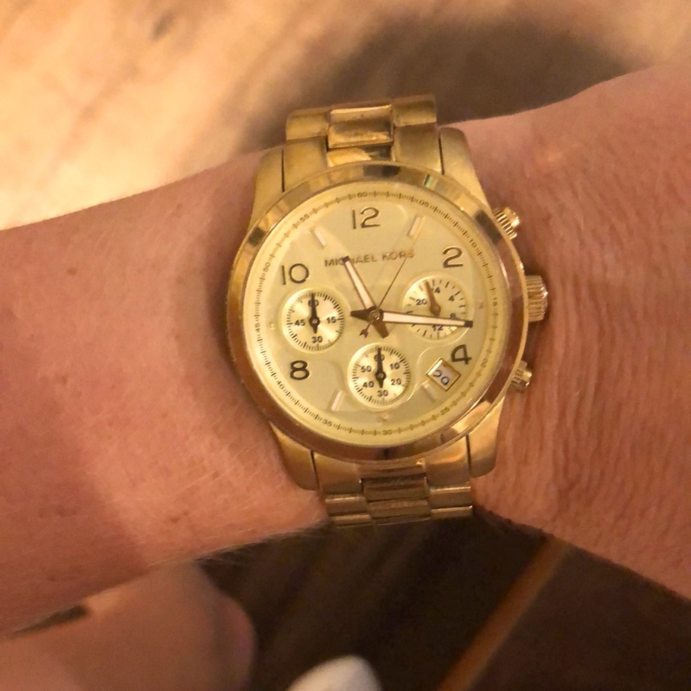 Michael Kors MK-5055 Gold Watch